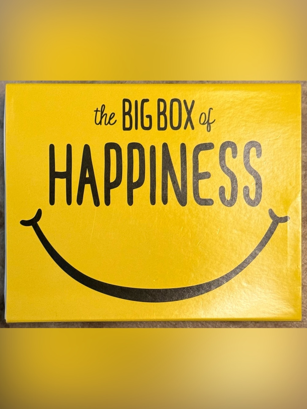 The big box of happiness cards